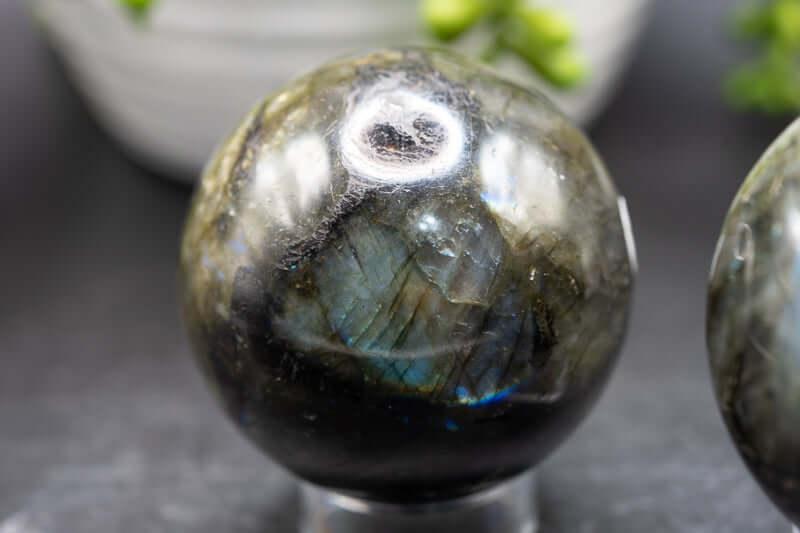 Labradorite Sphere - My Crystal Addiction