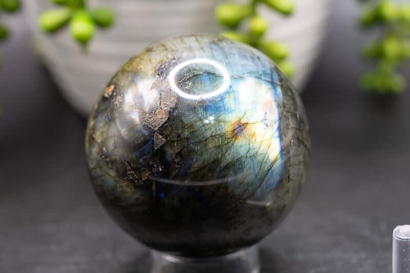 Labradorite Sphere - My Crystal Addiction