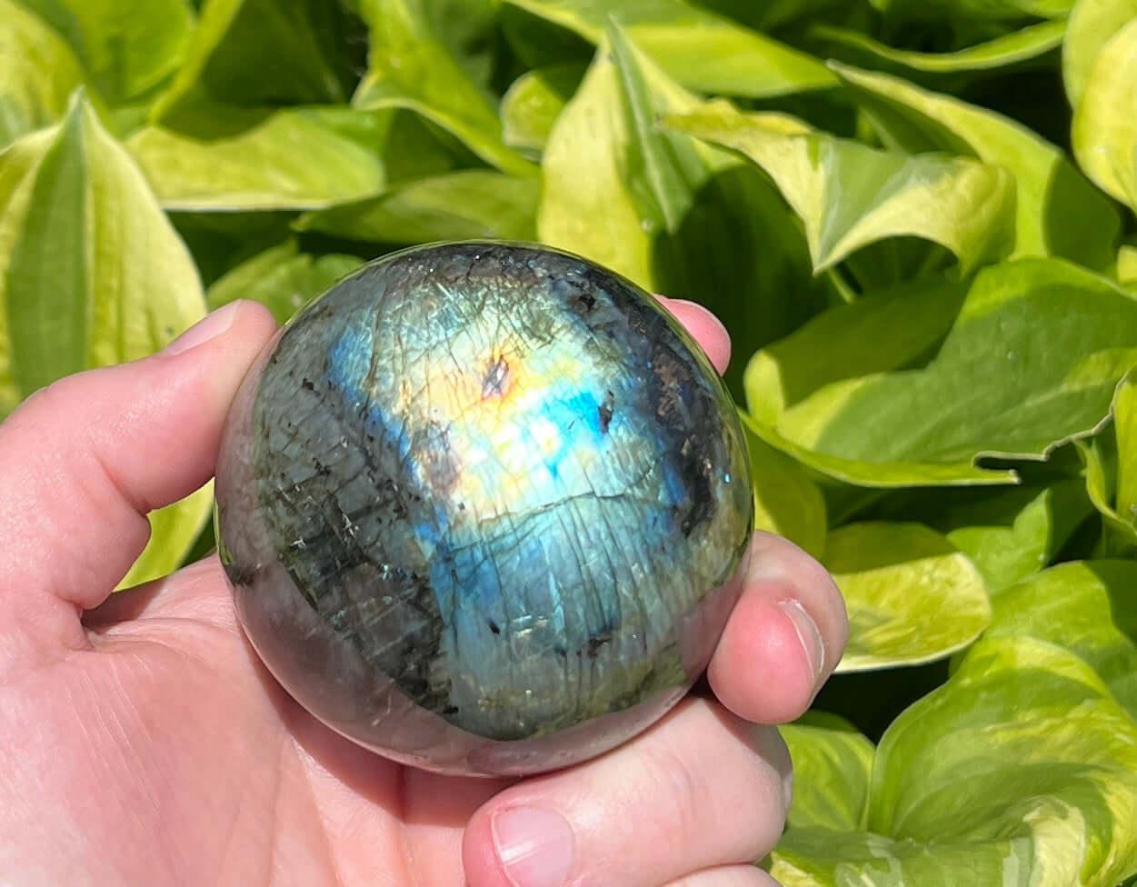 Labradorite Sphere - My Crystal Addiction