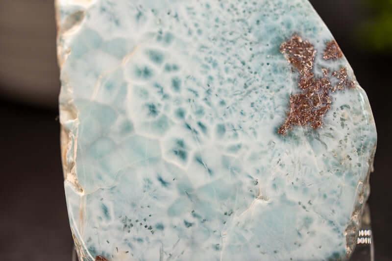 Larimar Slice Slab - My Crystal Addiction