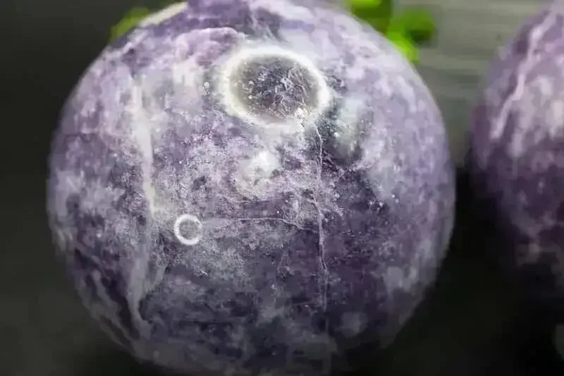 Lepidolite Sphere - Third Eye Chakra - My Crystal Addiction