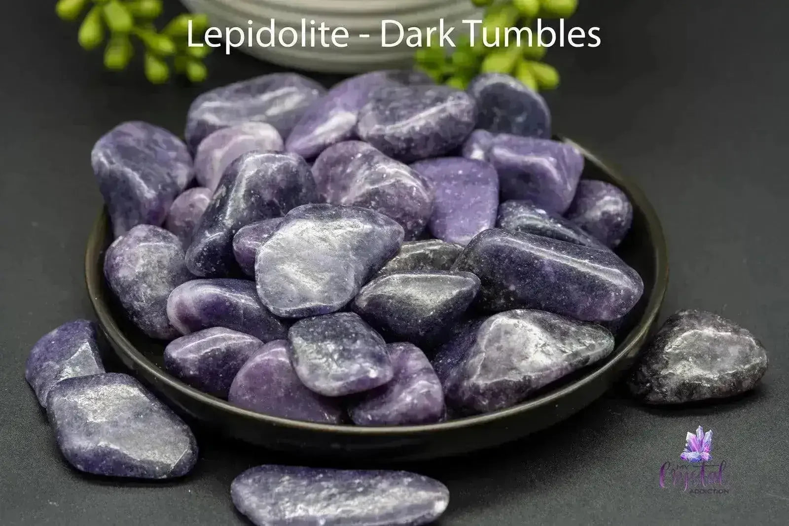 Lepidolite Tumble - Third Eye Chakra - My Crystal Addiction