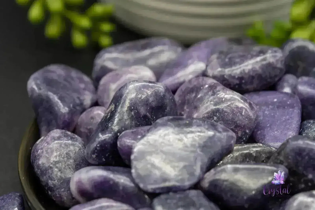Lepidolite Tumble - Third Eye Chakra - My Crystal Addiction