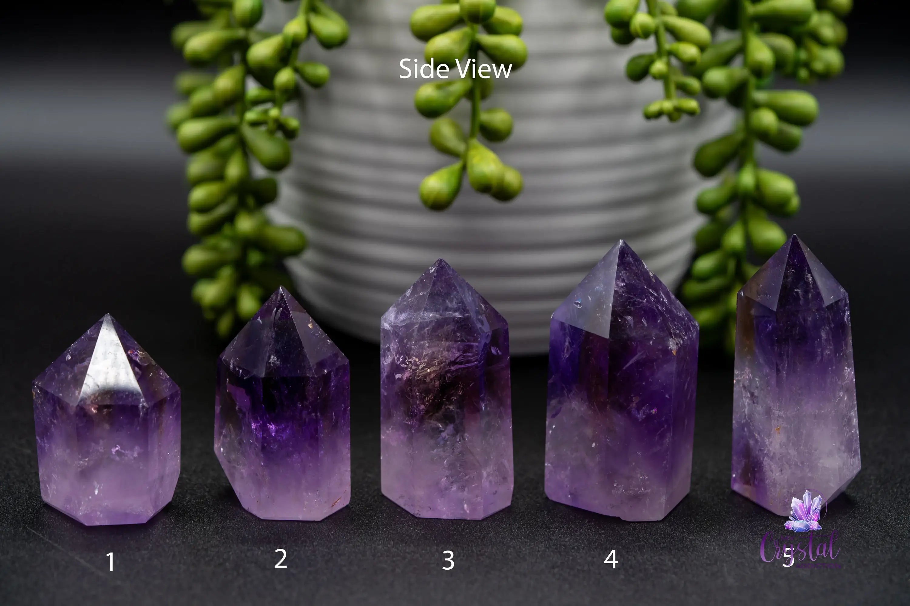 Ametrine Tower from Bolivia - My Crystal Addiction