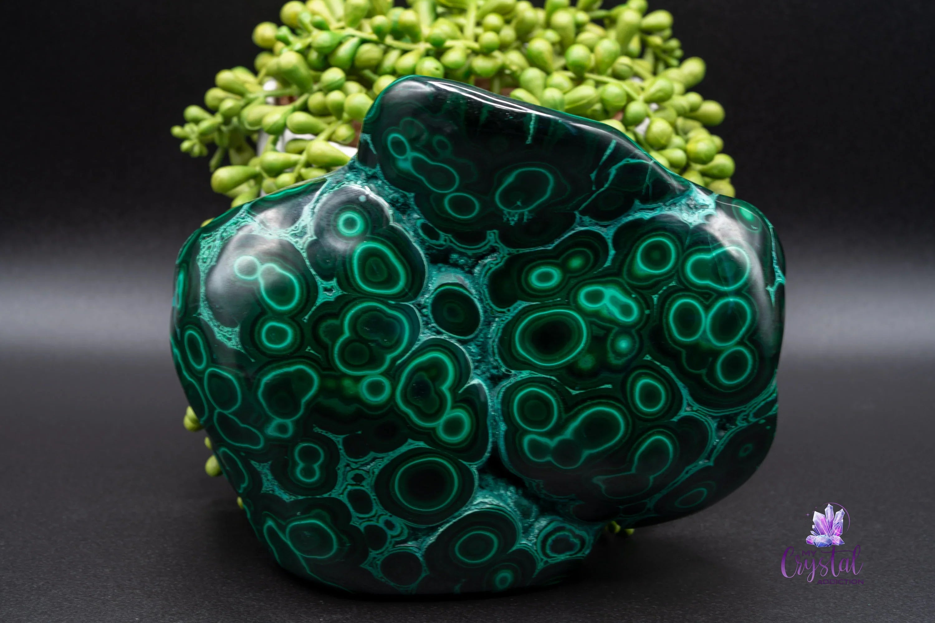 Malacolla Freeform - Malachite & Chrysocolla - My Crystal Addiction