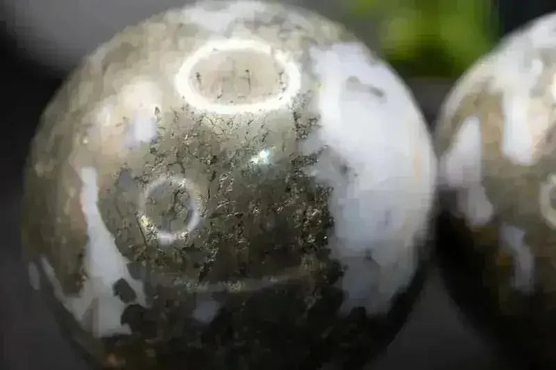 Marcasite Sphere - Solar Plexus Chakra - My Crystal Addiction
