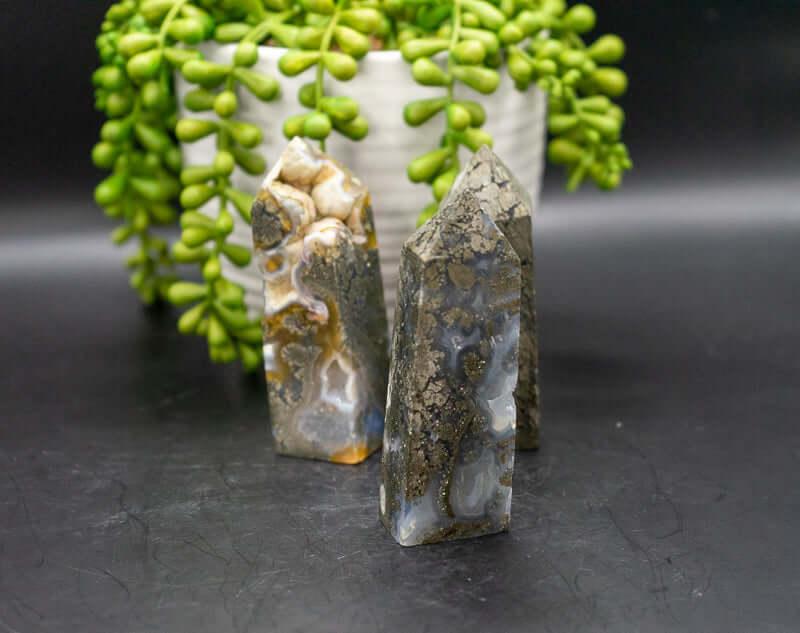 Marcasite Tower 3.5" - My Crystal Addiction