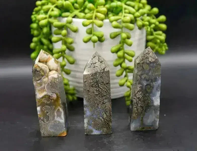 Marcasite Tower - Solar Plexus Chakra - My Crystal Addiction