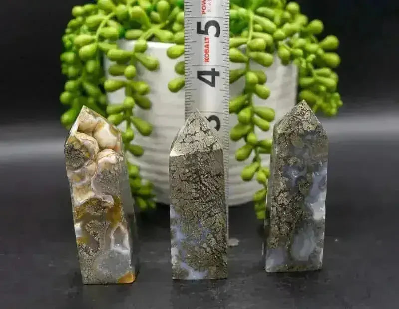 Marcasite Tower - Solar Plexus Chakra - My Crystal Addiction