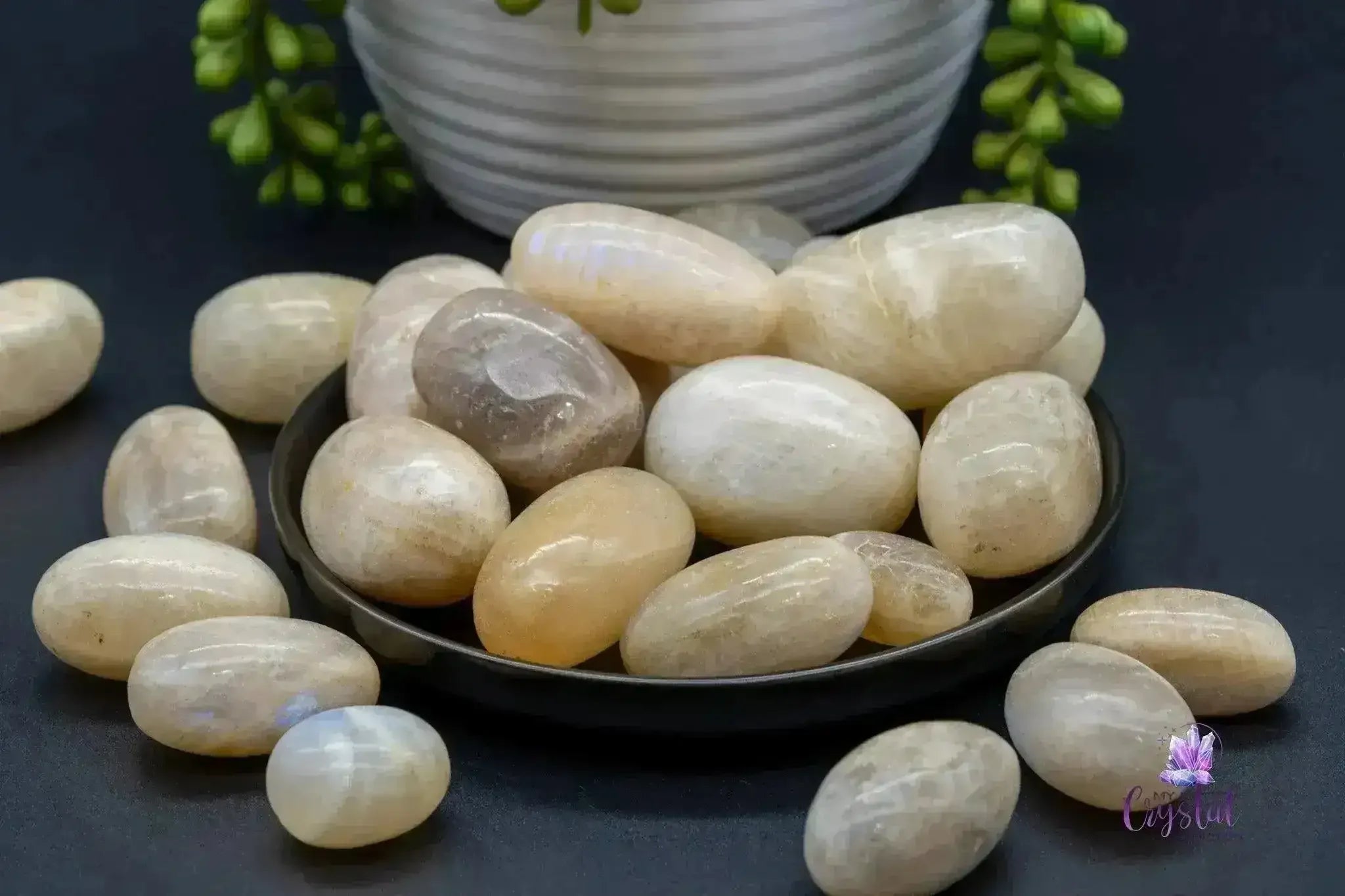 Moonstone Tumble - My Crystal Addiction