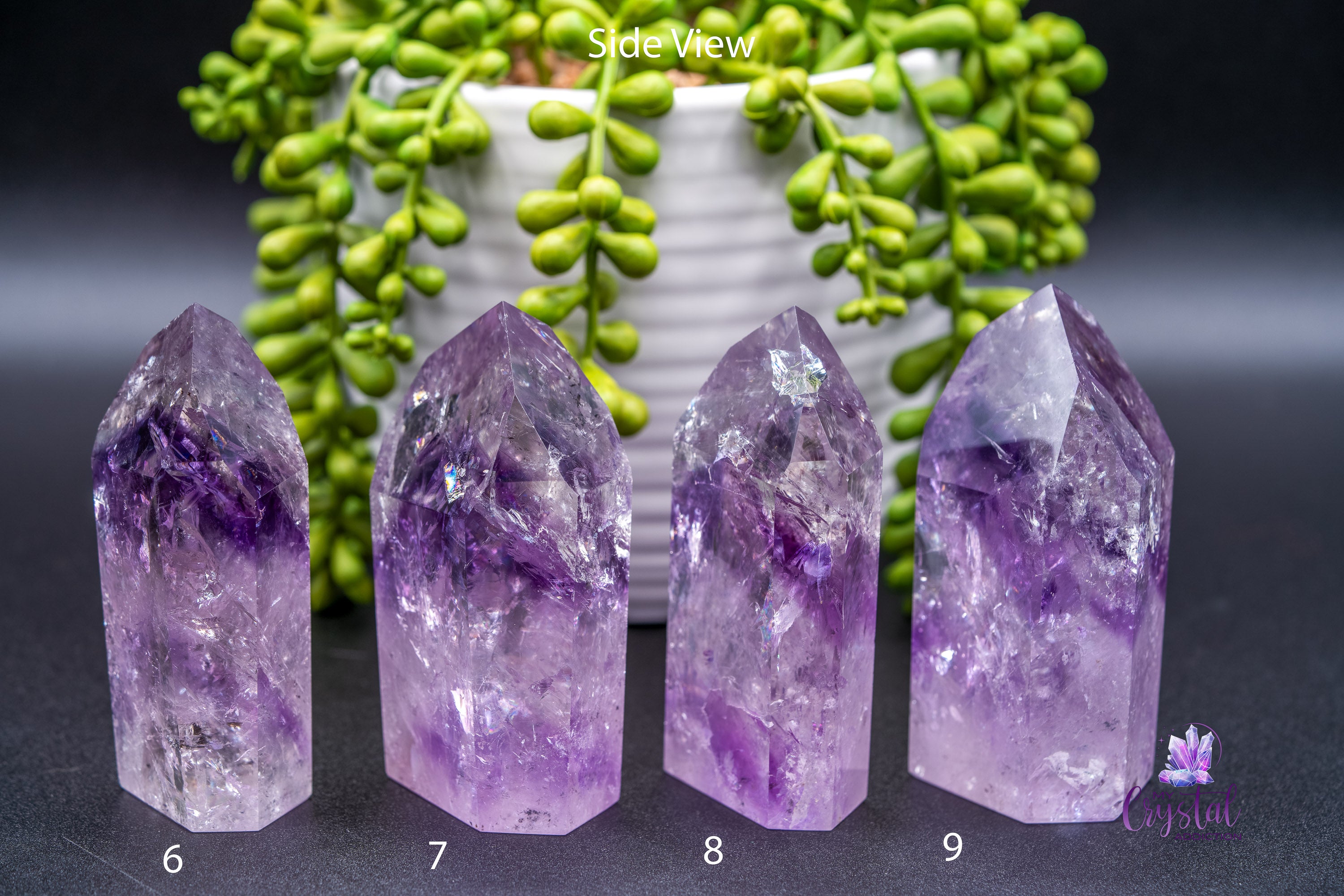 Phantom Amethyst Tower - My Crystal Addiction