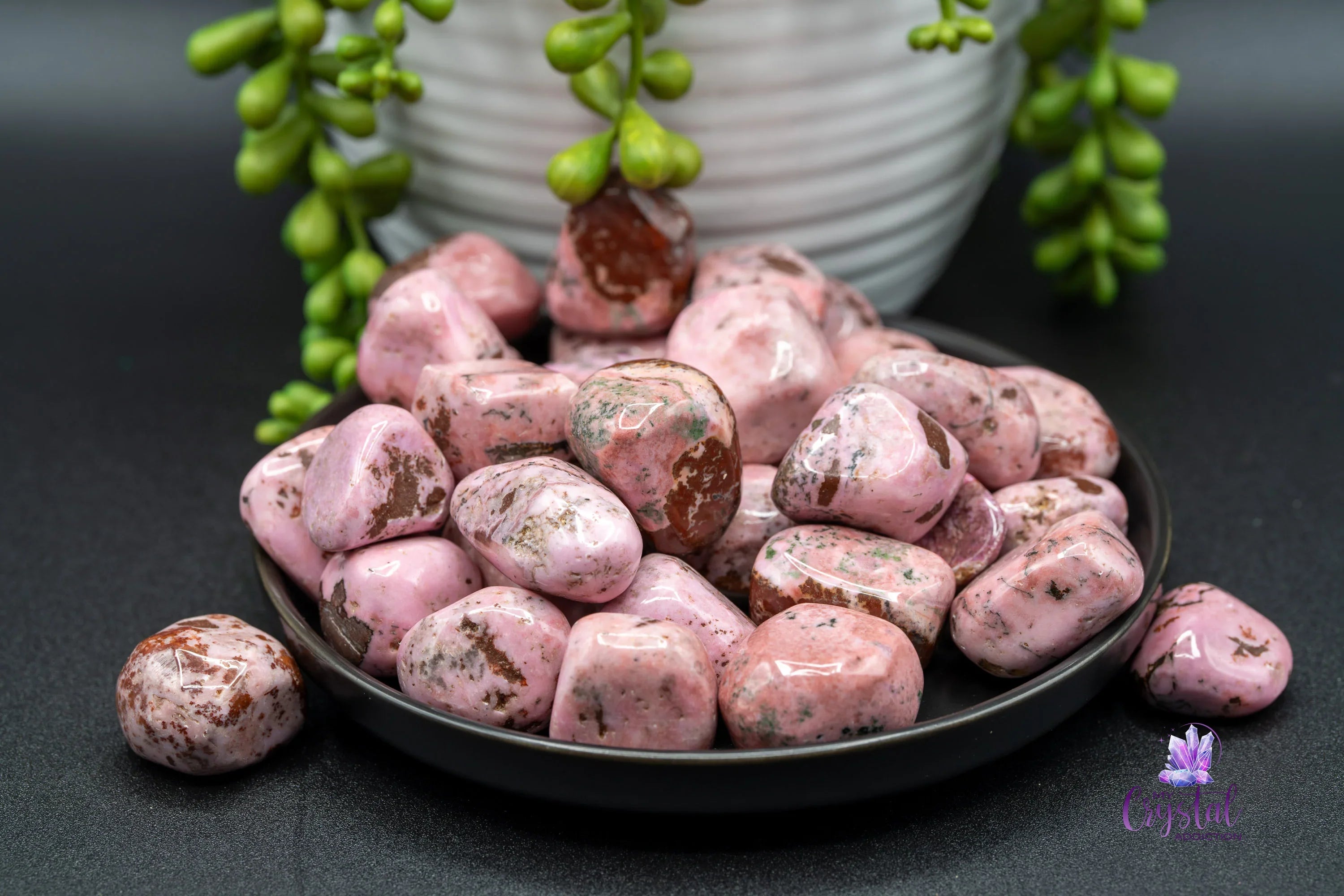 Pink Cobaltoan Calcite Tumble - My Crystal Addiction