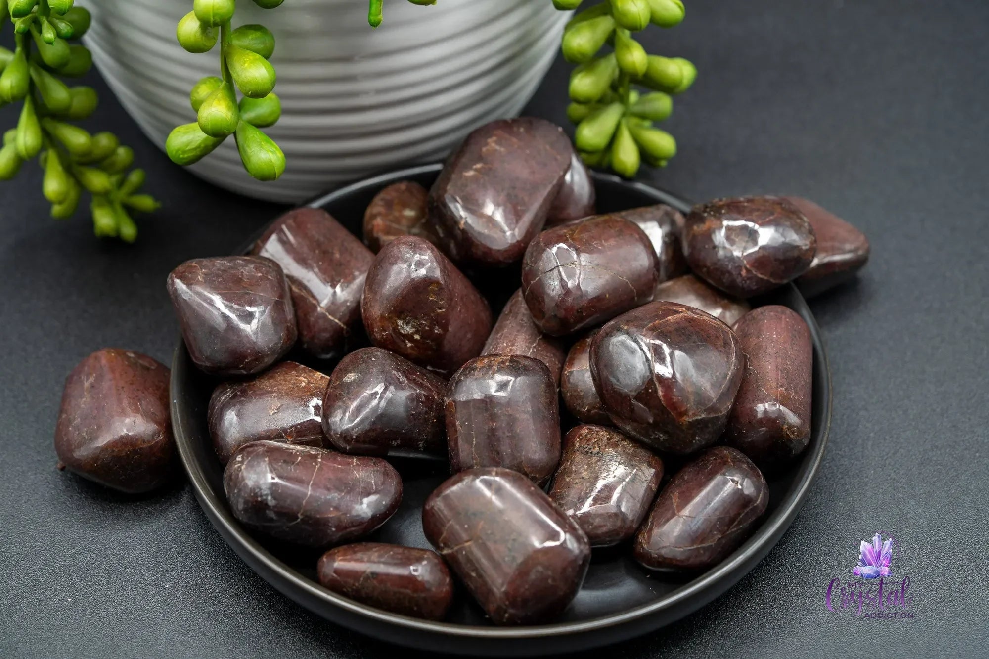 Red Garnet Tumble - from India - My Crystal Addiction