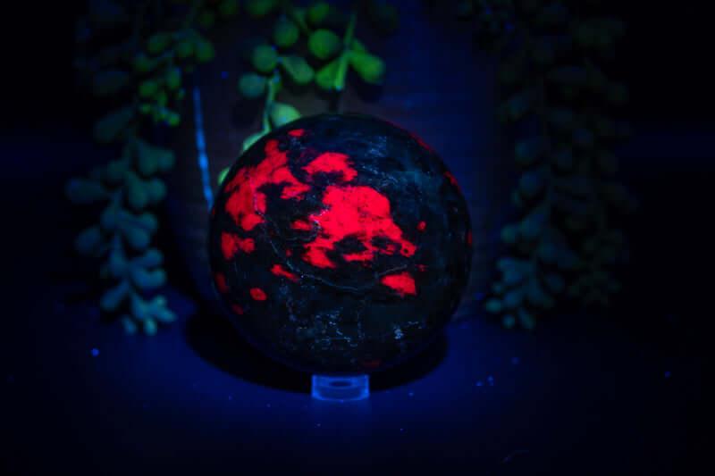 Ruby Emerald Sphere 2.6" - My Crystal Addiction