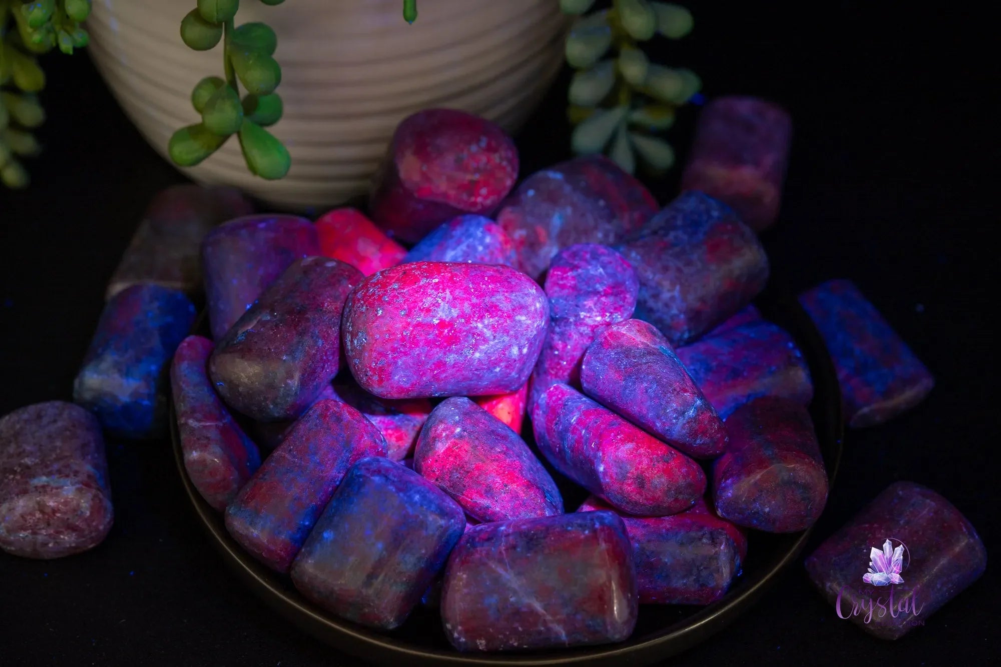 Ruby Kyanite Tumble Stone – Natural Crystal Gem - My Crystal Addiction