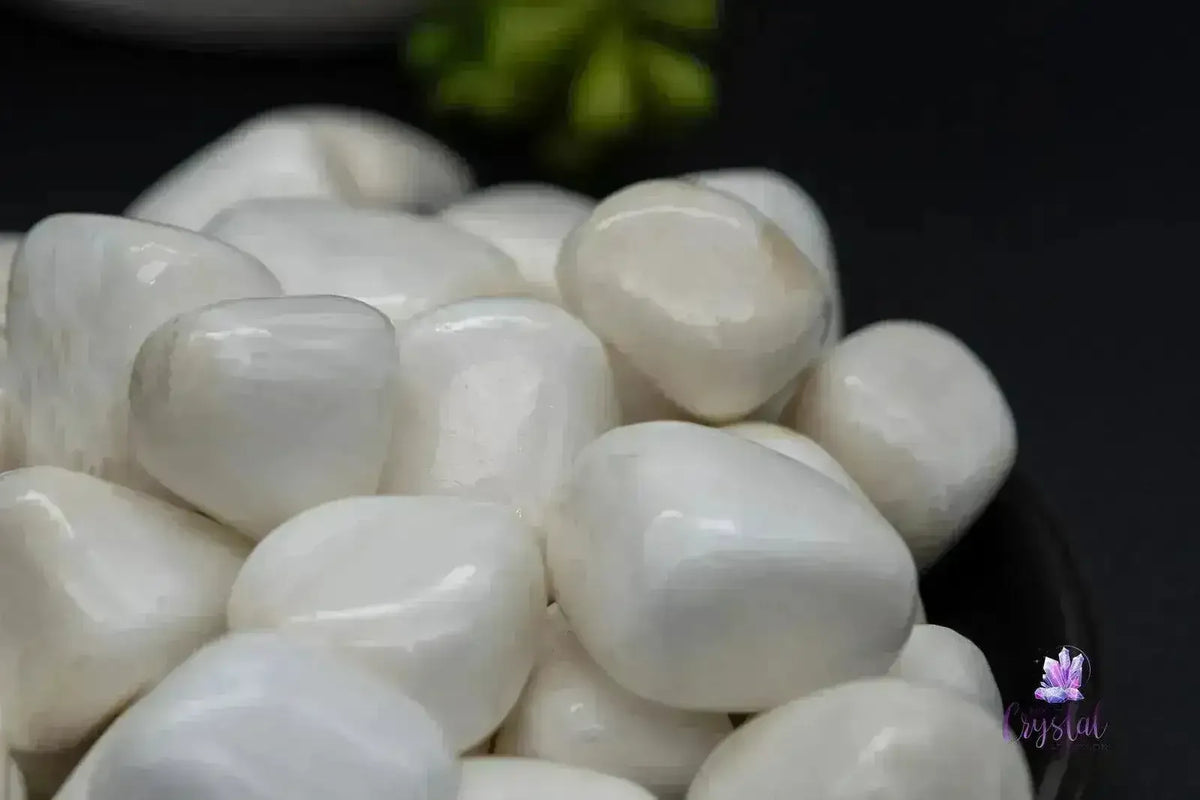 Scolecite Tumble Stone - Crown Chakra - My Crystal Addiction