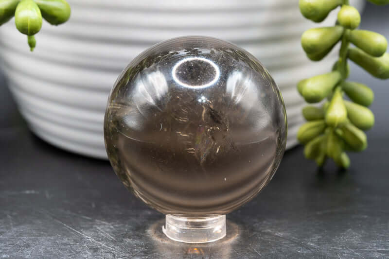 Smoky Quartz Sphere - 1.5" - My Crystal Addiction