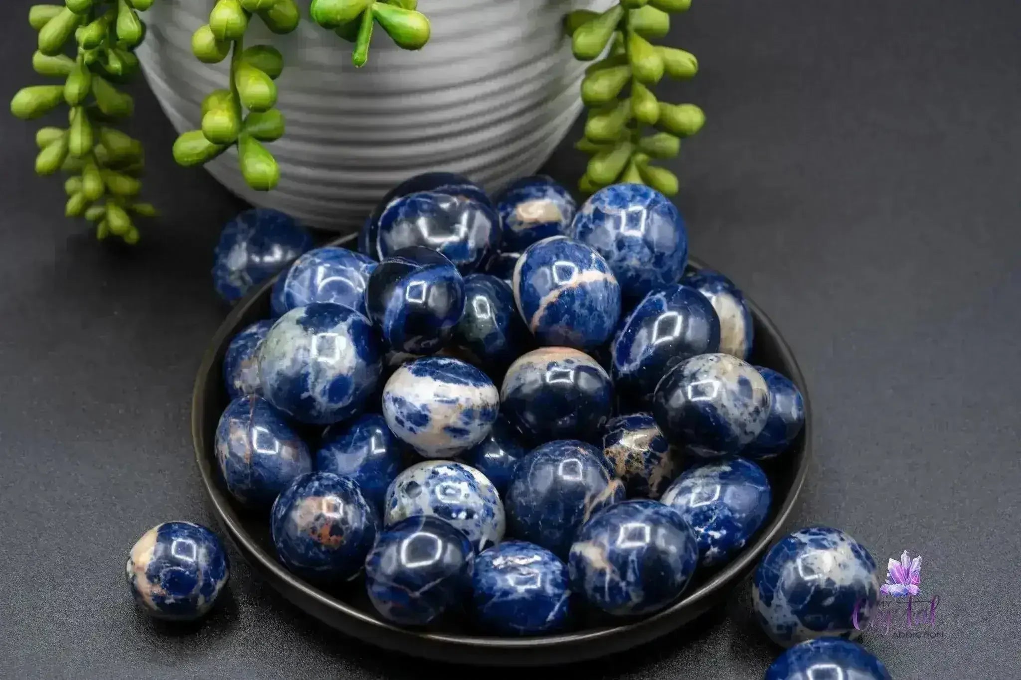Sodalite Tumble | My Crystal Addiction - My Crystal Addiction