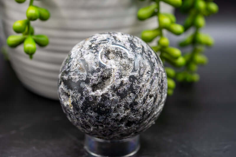 Sphalerite Sphere - Druzy - My Crystal Addiction