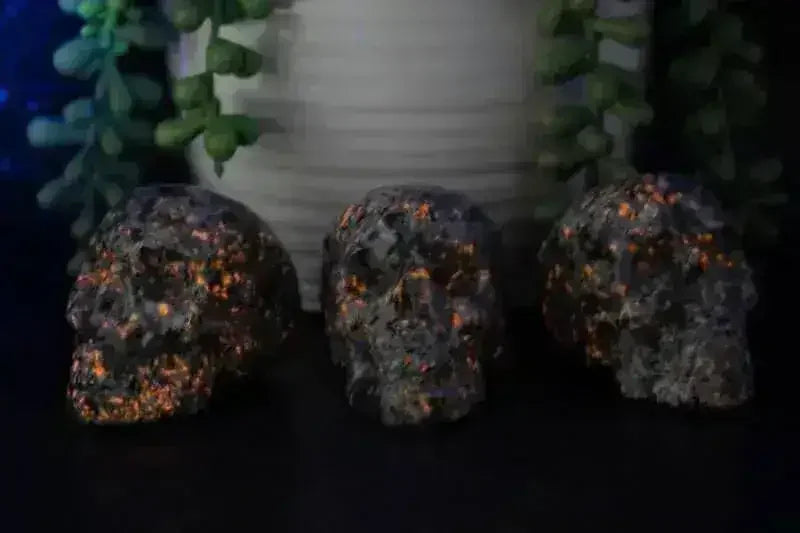 Yooperlite Skull Carving - Throat Chakra - My Crystal Addiction