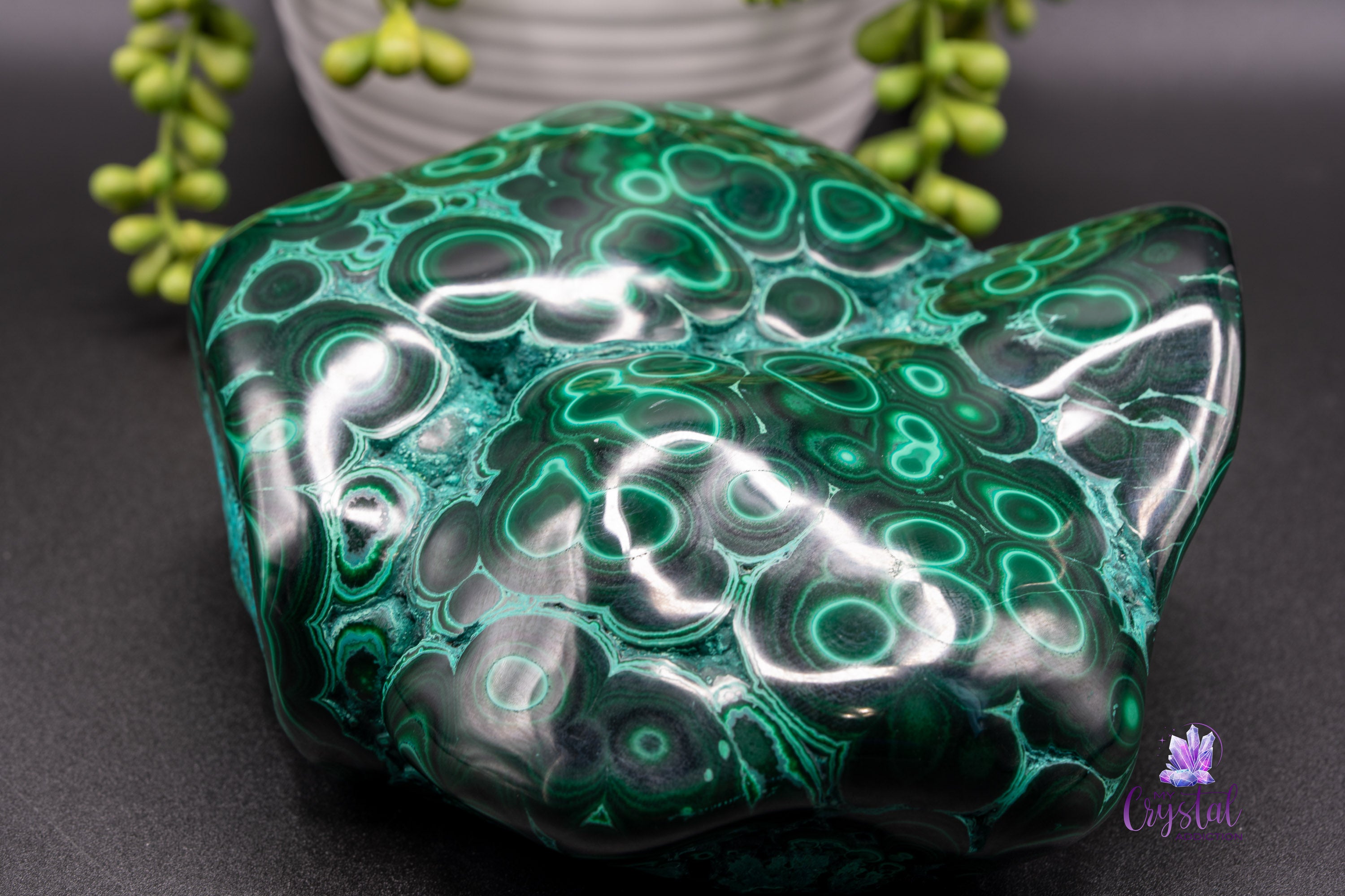 Malacolla Freeform - Malachite & Chrysocolla - My Crystal Addiction