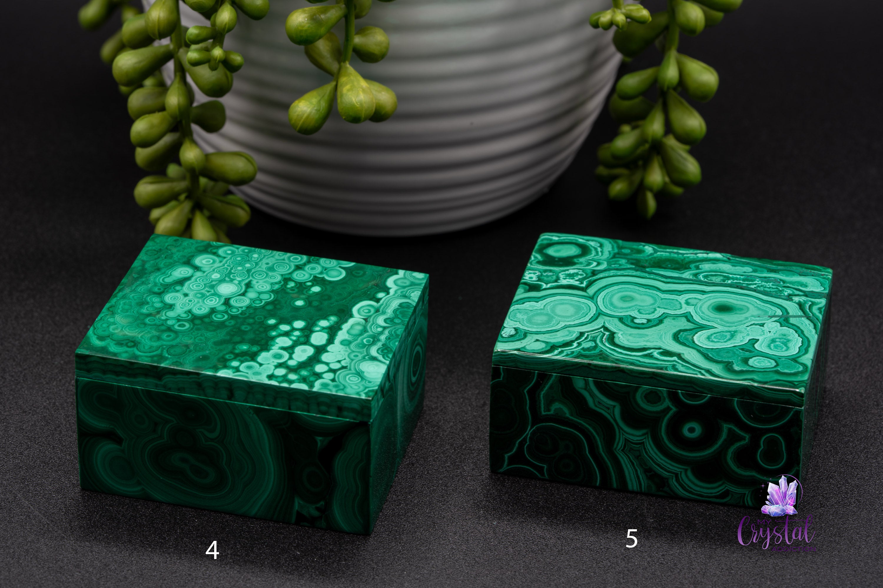 Malachite Box - Medium - My Crystal Addiction