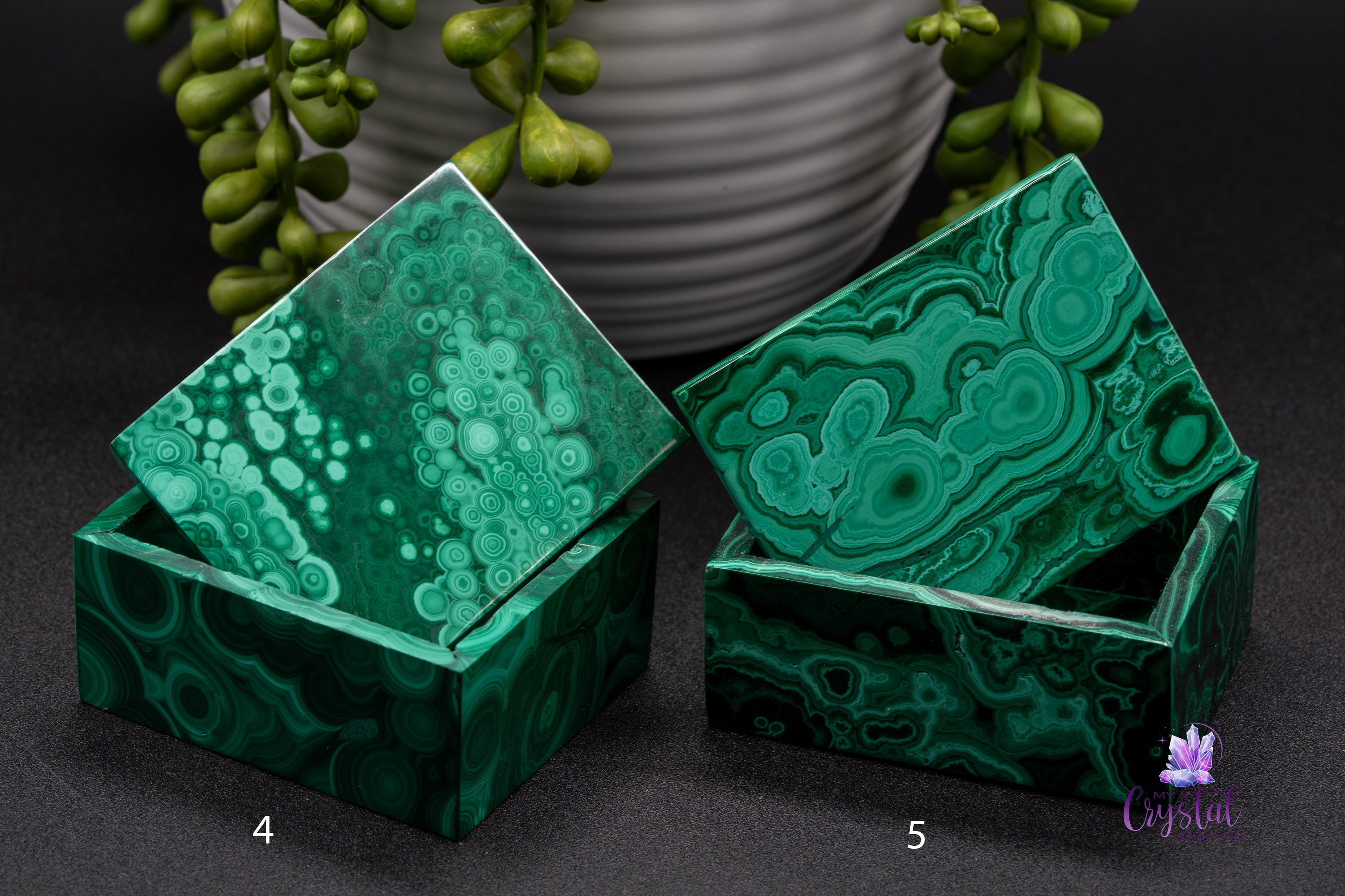 Malachite Box - Medium - My Crystal Addiction