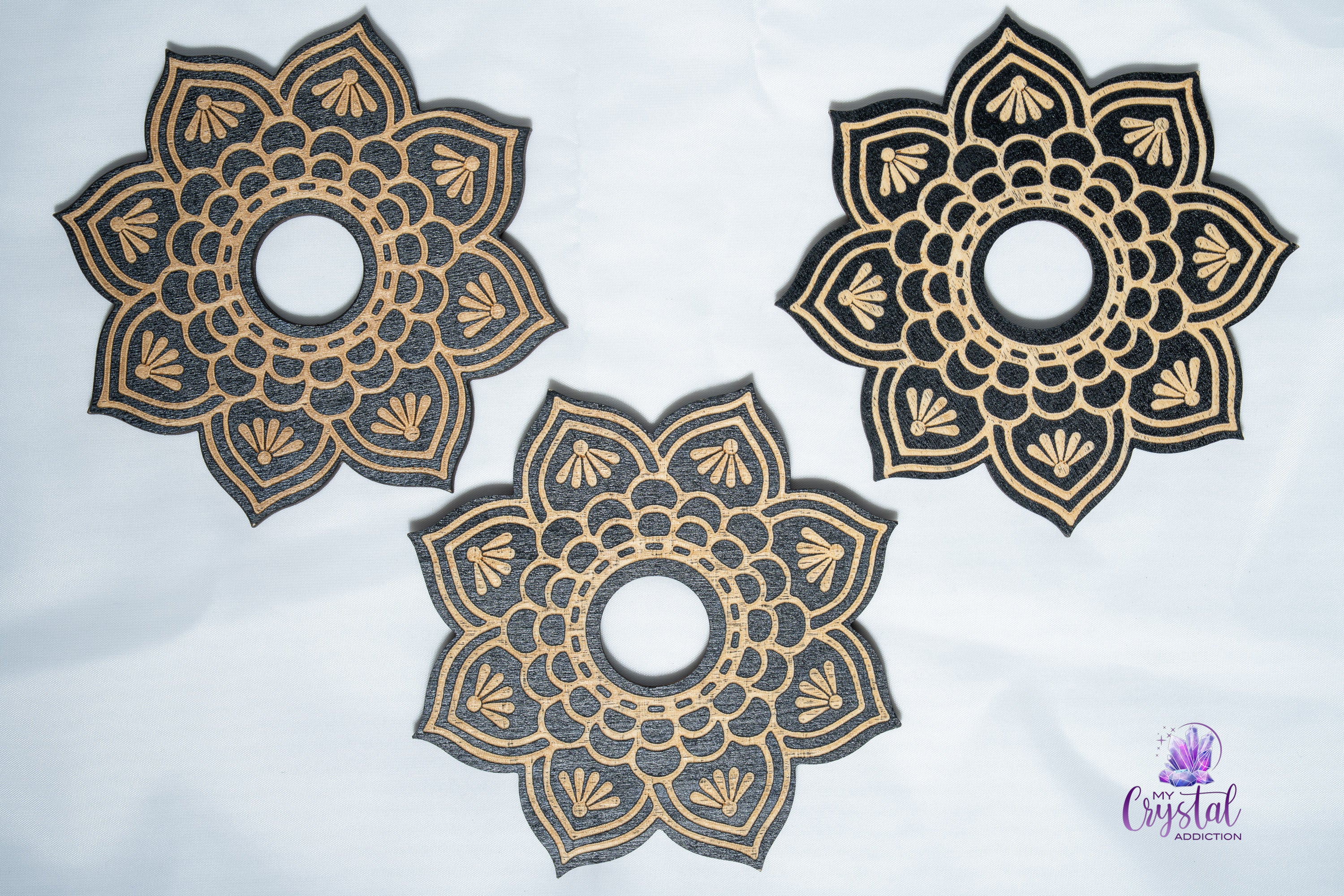 Lotus Mandala Sphere Stand - My Crystal Addiction