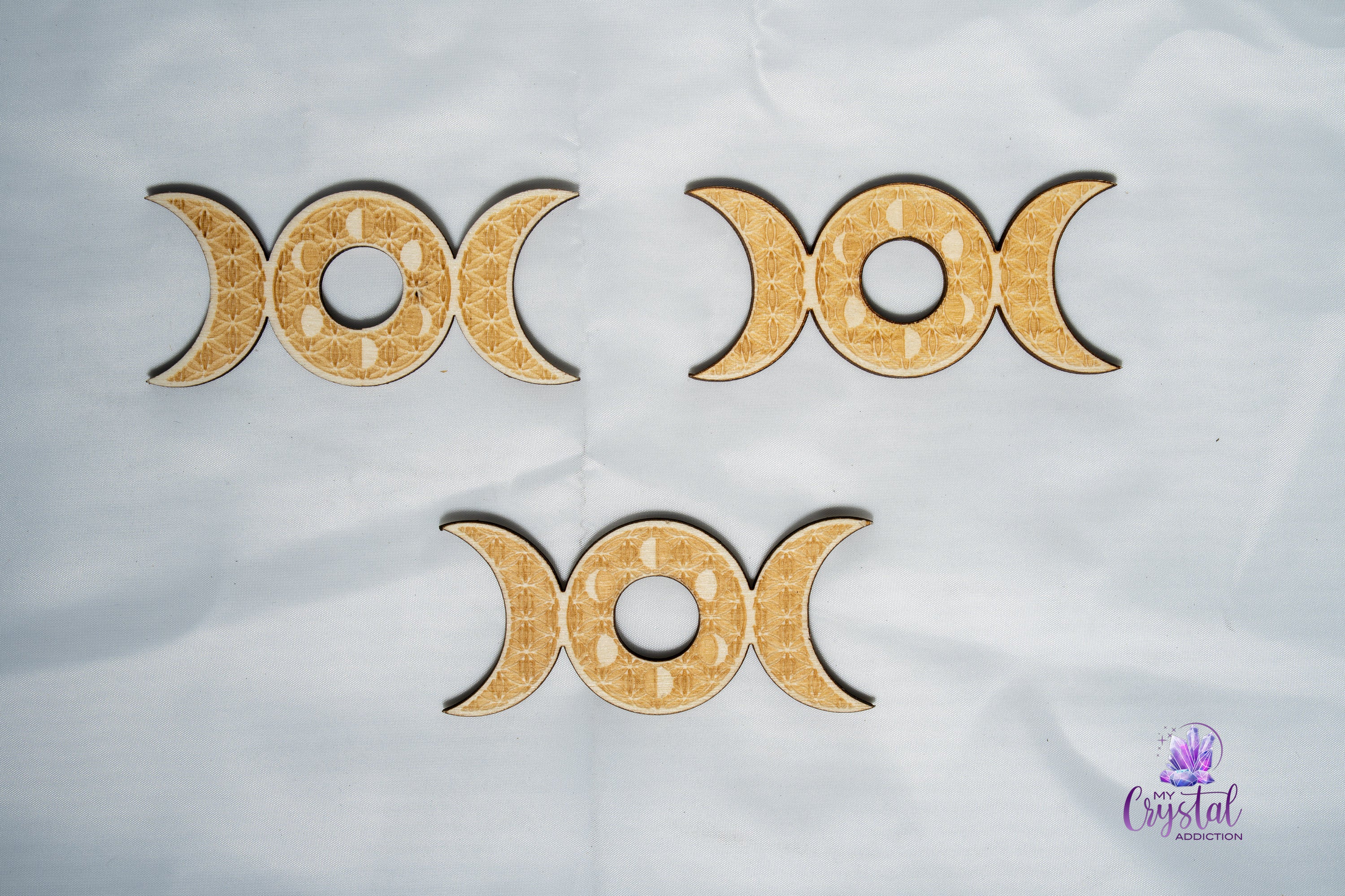 Triple Moon Sphere Stand - My Crystal Addiction