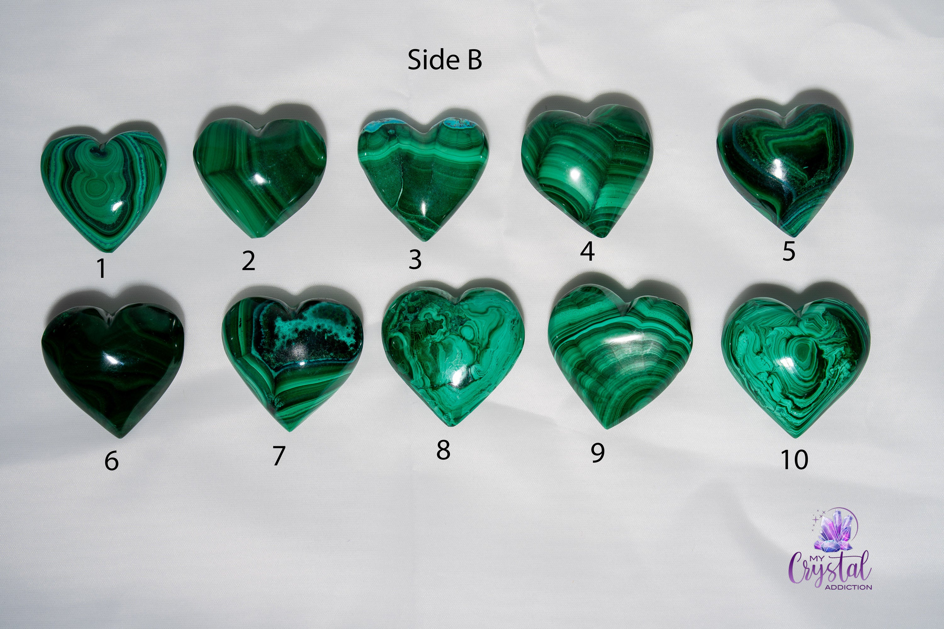 Malachite Heart Carving - My Crystal Addiction