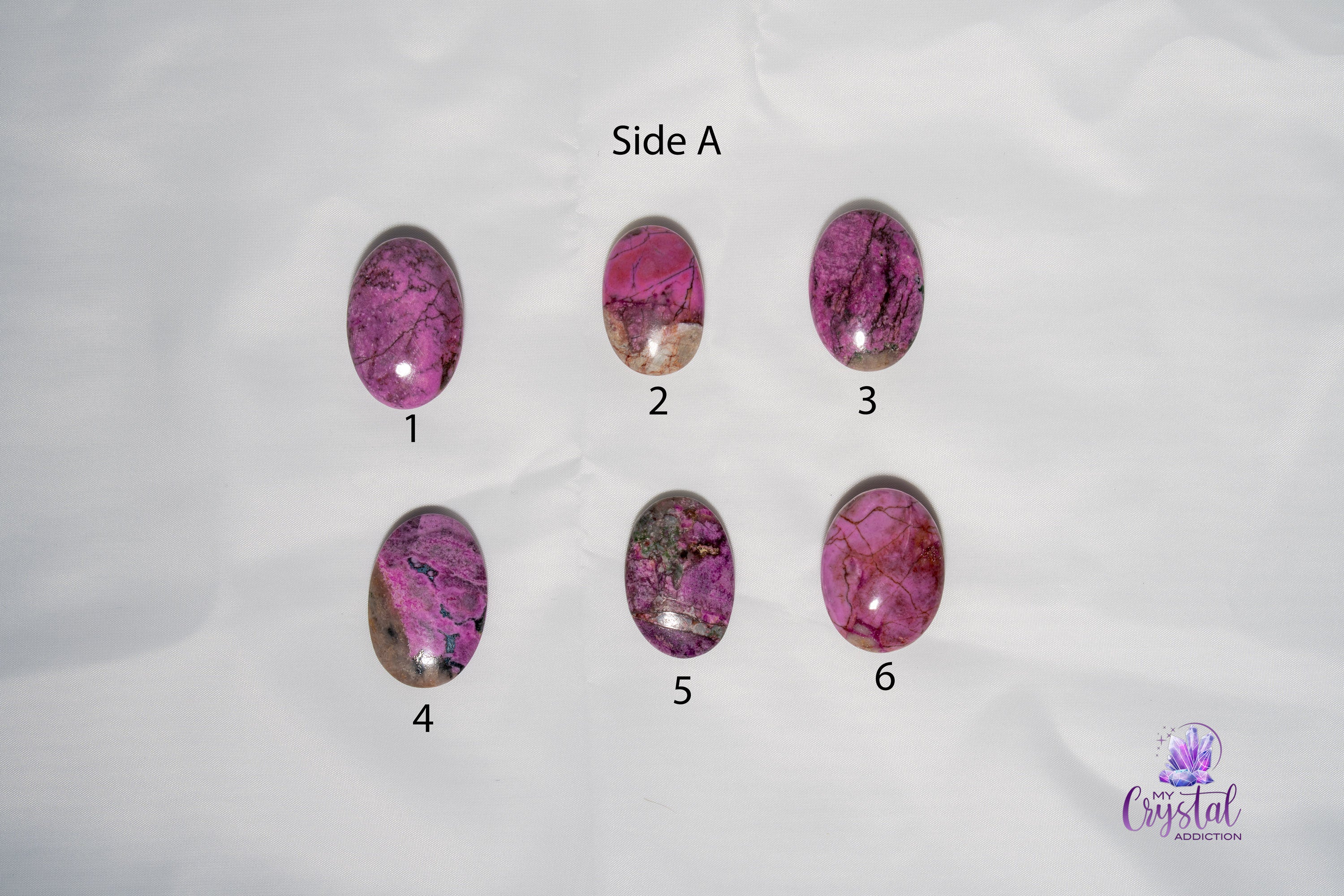 High Quality Cobalto Calcite Mini Palm Stone - My Crystal Addiction