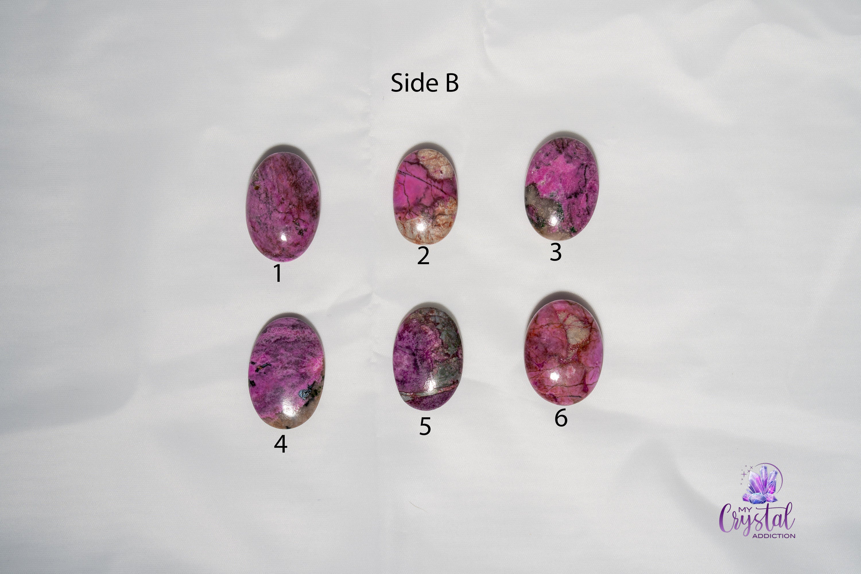 High Quality Cobalto Calcite Mini Palm Stone - My Crystal Addiction