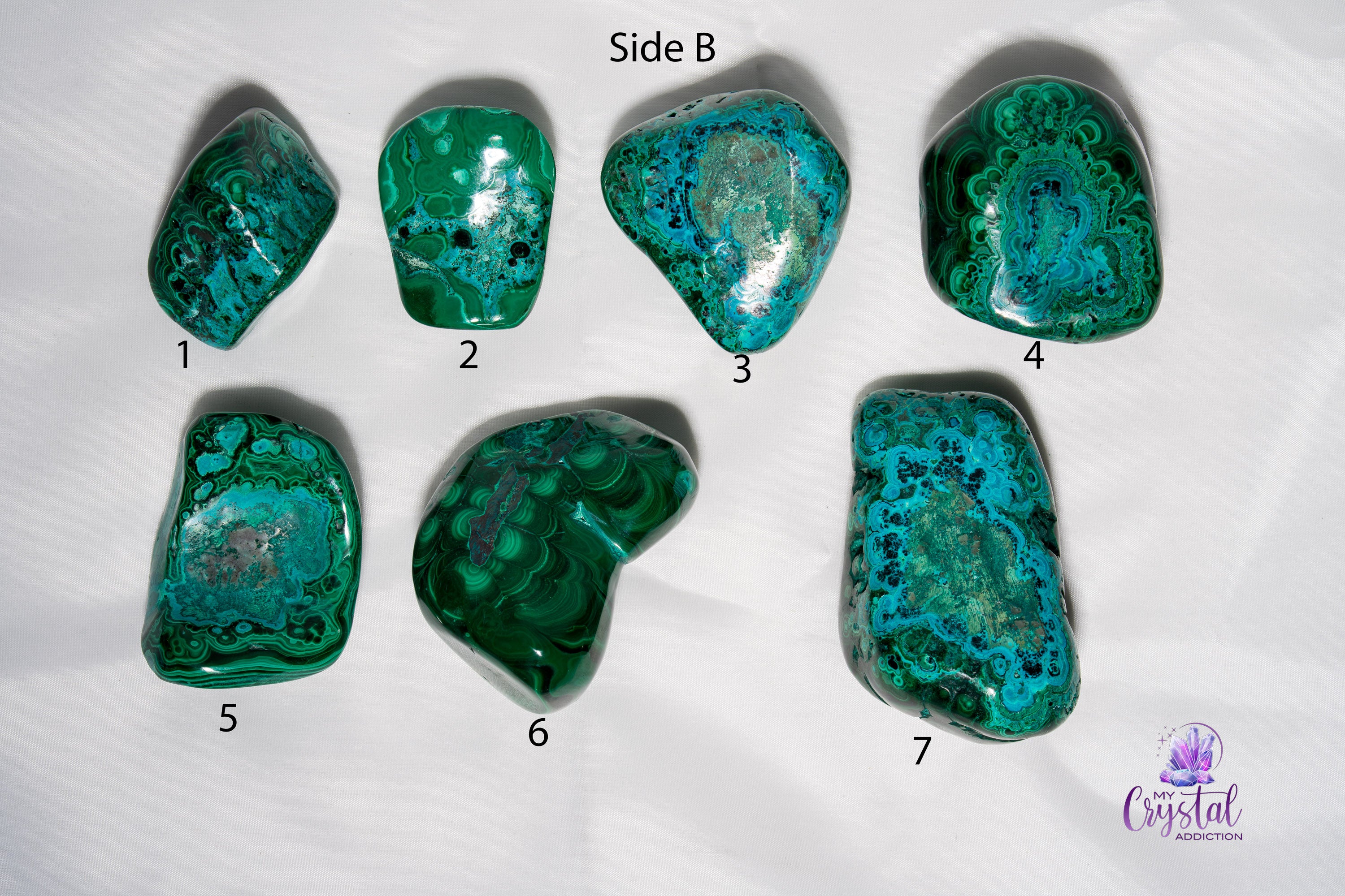 Malacolla Freeform - Malachite & Chrysocolla - My Crystal Addiction