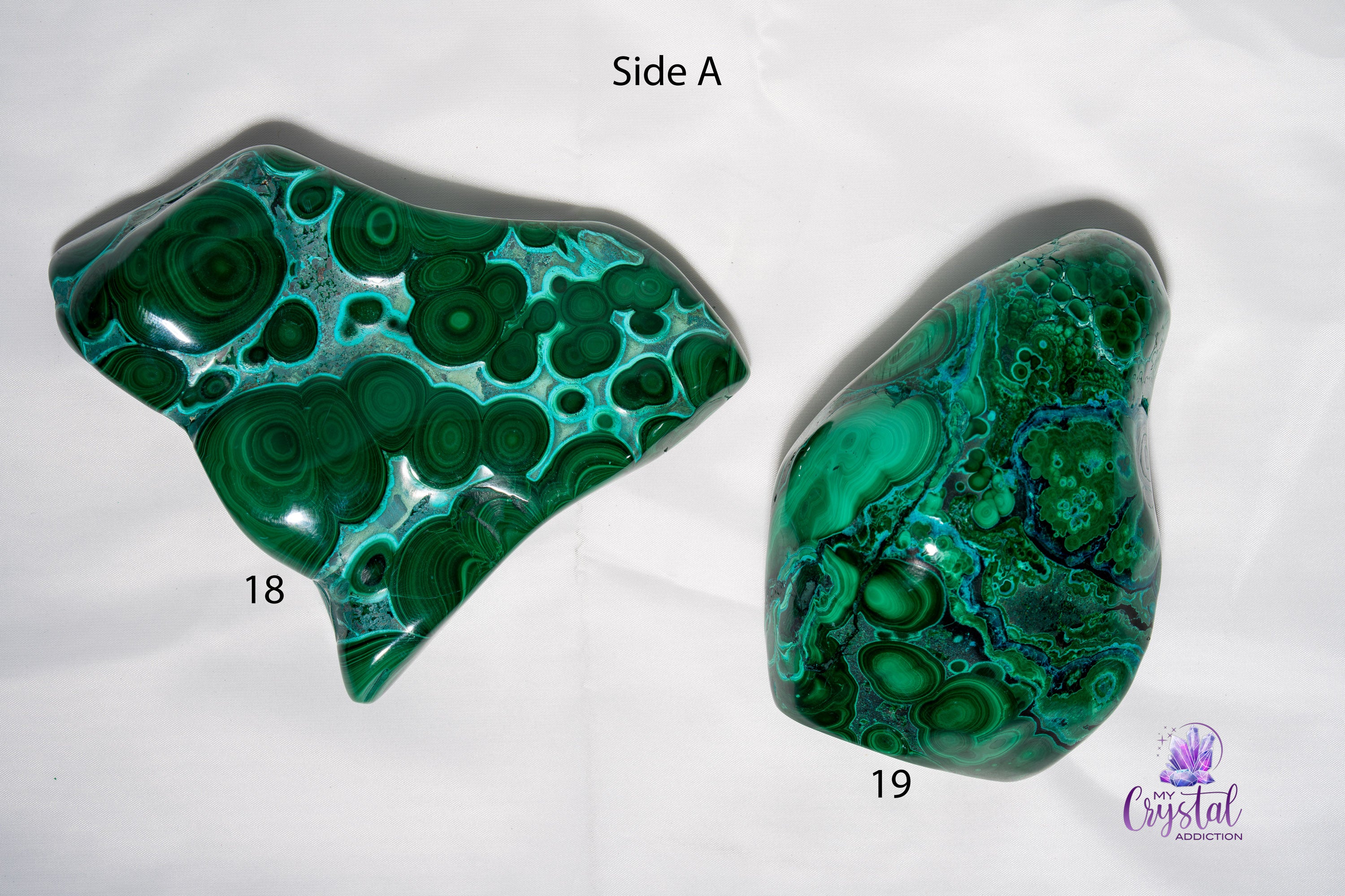 Malacolla Freeform - Malachite & Chrysocolla - My Crystal Addiction