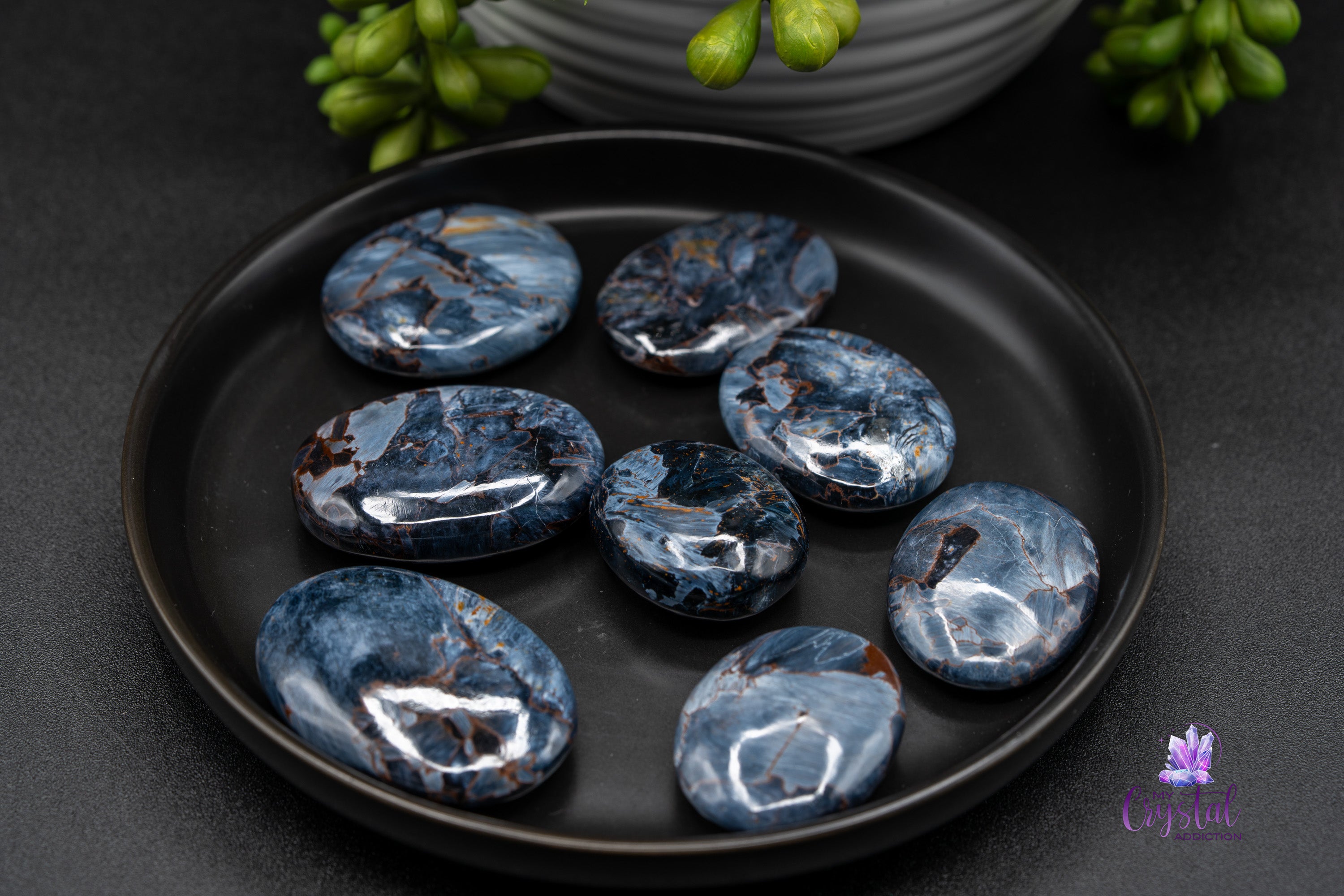 High Quality Pietersite Mini Palm Stone - My Crystal Addiction